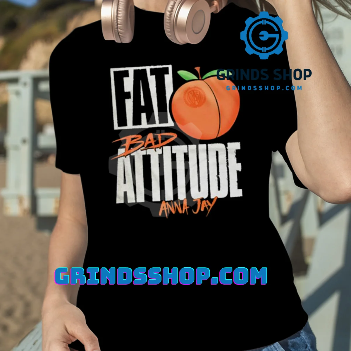 Fat Bad attitude Anna Jay shirt