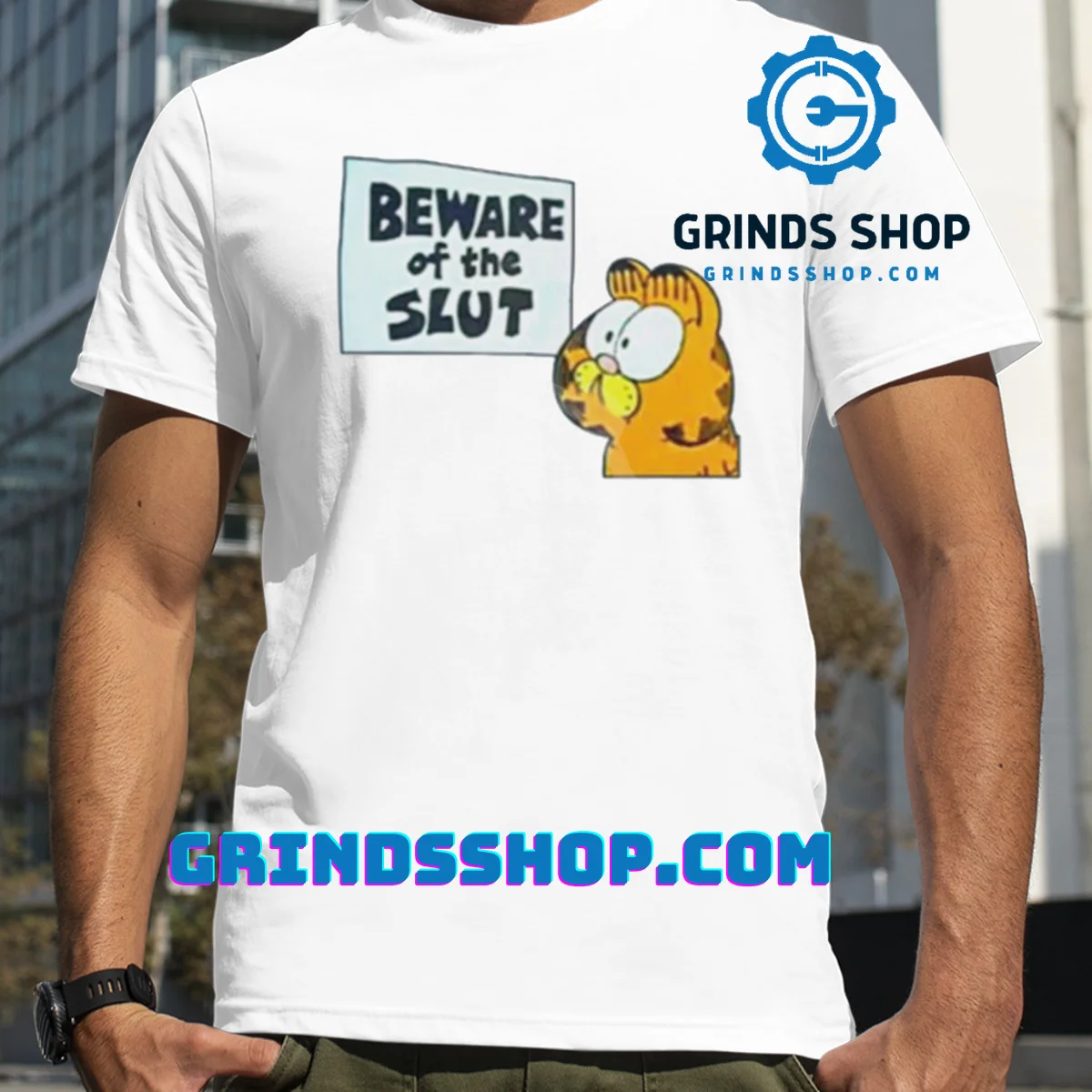 Garfield beware of the slut shirt
