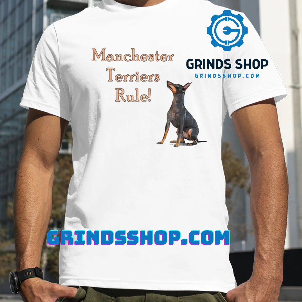 Manchester terrier rule shirt