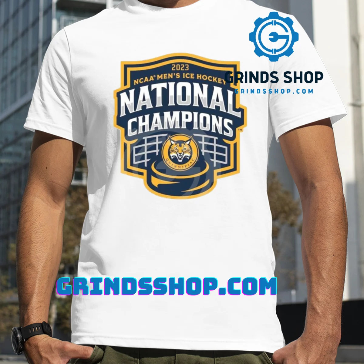 Quinnipiac Bobcats 2023 NCAA Men’s Ice Hockey National Champions Perfect Shirt
