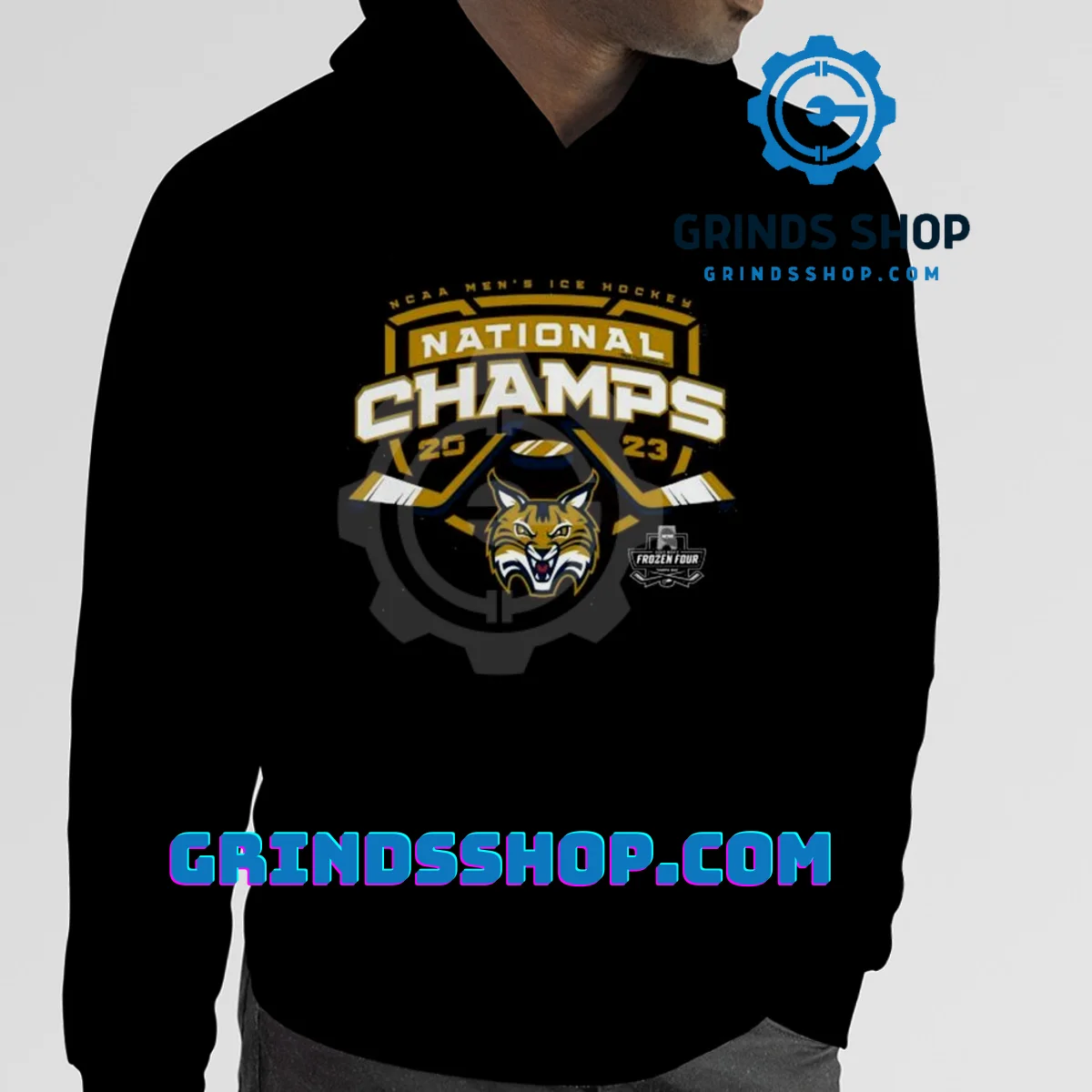 Quinnipiac Bobcats NCAA Men’s Ice Hockey National Champions 2023 Shirt