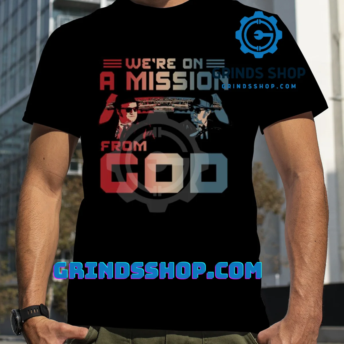 The Blues We’re On A Mission From God shirt