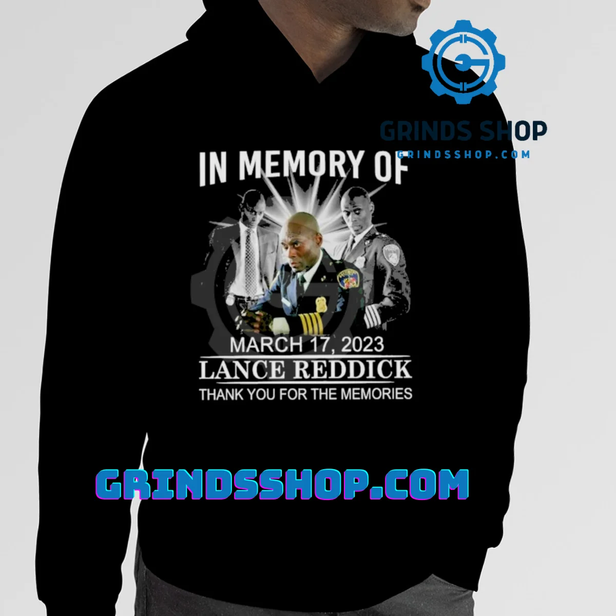 lance Reddick in memory of march 17 2023 thank you for the memories shirt