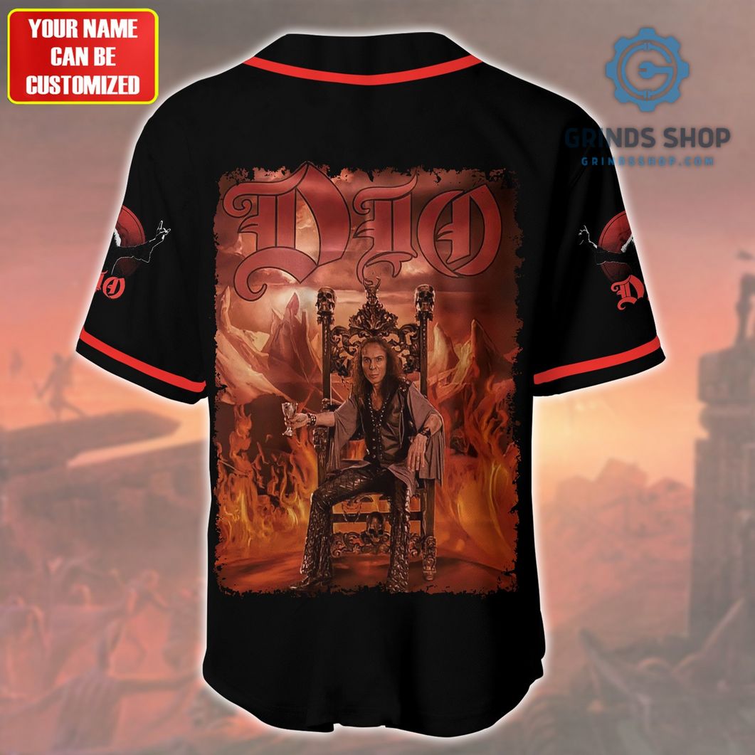 Personalized Dio The King Baseball Jersey Shirt 1 Tcayq - Grinds Shop